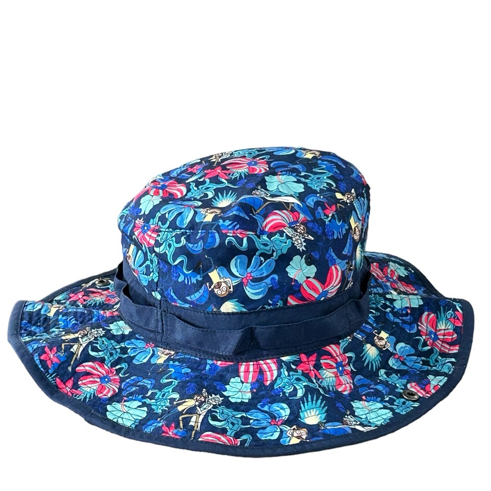 Adult Swim Animated Tv Show Rick And Morty Safari Hat Wifh Sun Strap